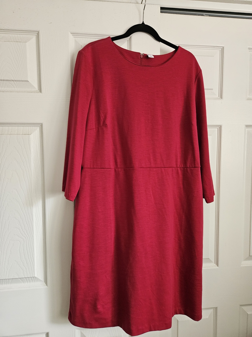 Old Navy Red Midi Shift Dress NWT